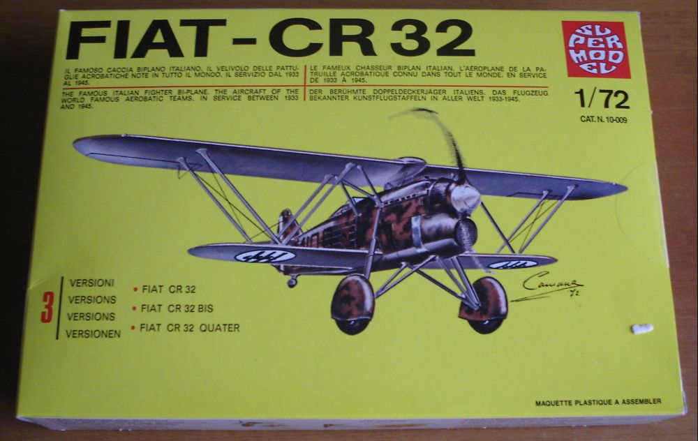 Super Model 10-009 - Fiat CR. 32